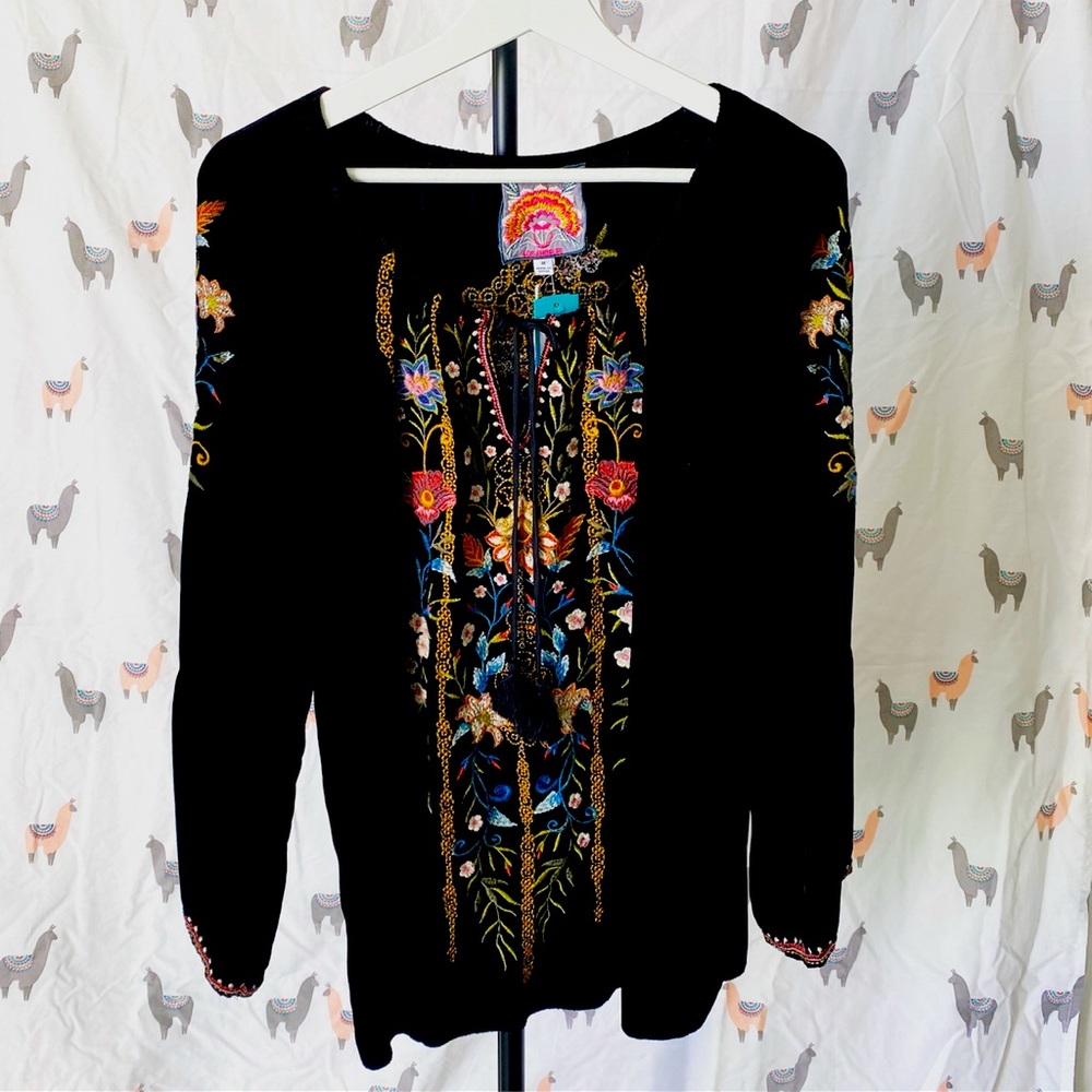 Velvet Blouse (Johnny Was - Women: Medium)